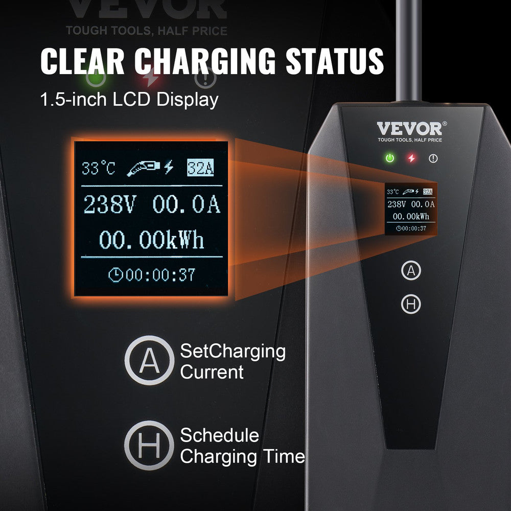 Încărcător portabil mașini electrice 3,7 kW Type 2, priză Schuko