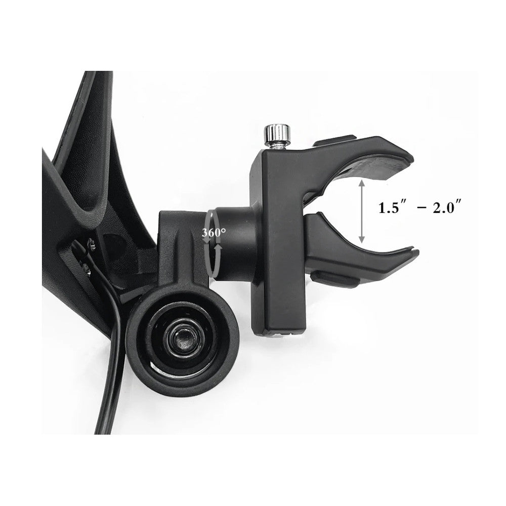 Oglinzi UTV cu semnalizare LED integrată, prindere roll cage 1,5–2"