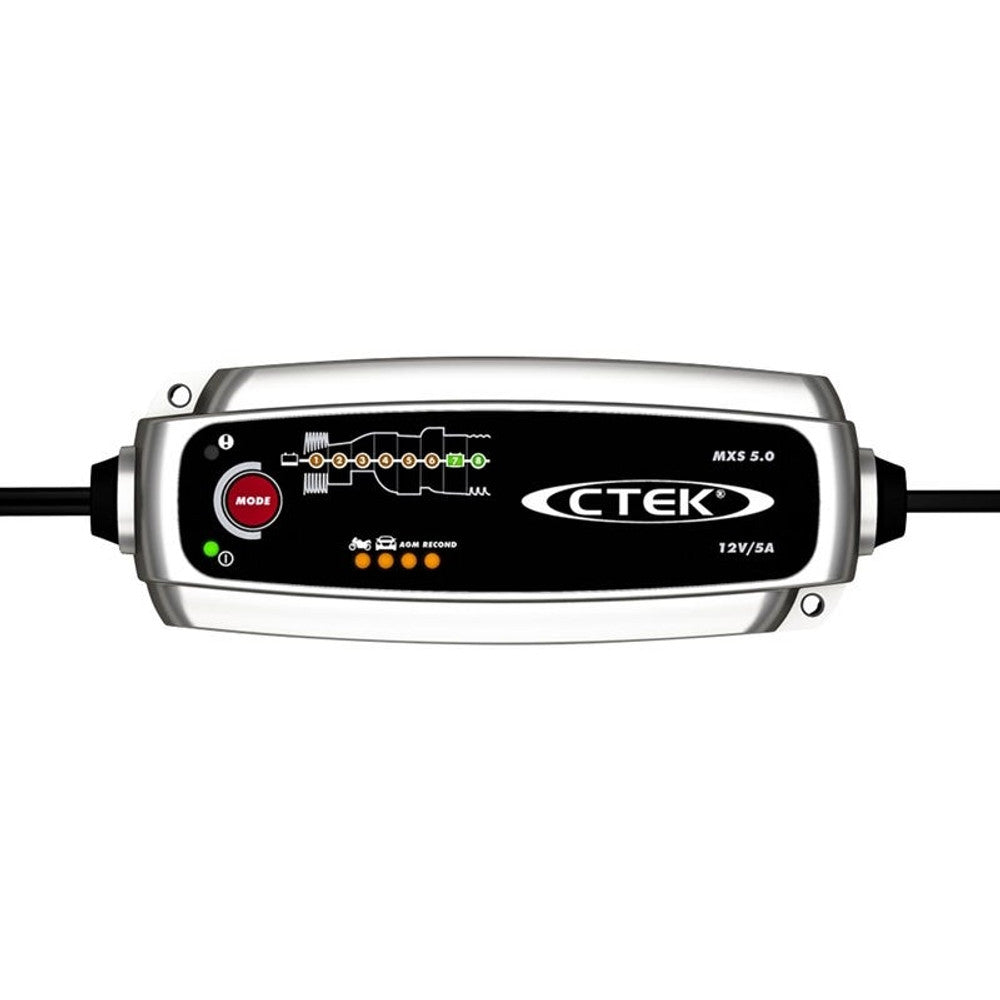 Încărcător baterie CTEK MXS 5.0 T, 12V 5A, cu compensare de temperatură