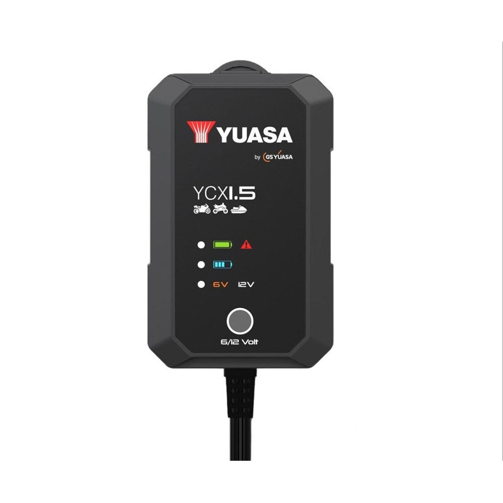 Încărcător baterie Yuasa YCX1.5 Smart, 6V / 12V 1.5A