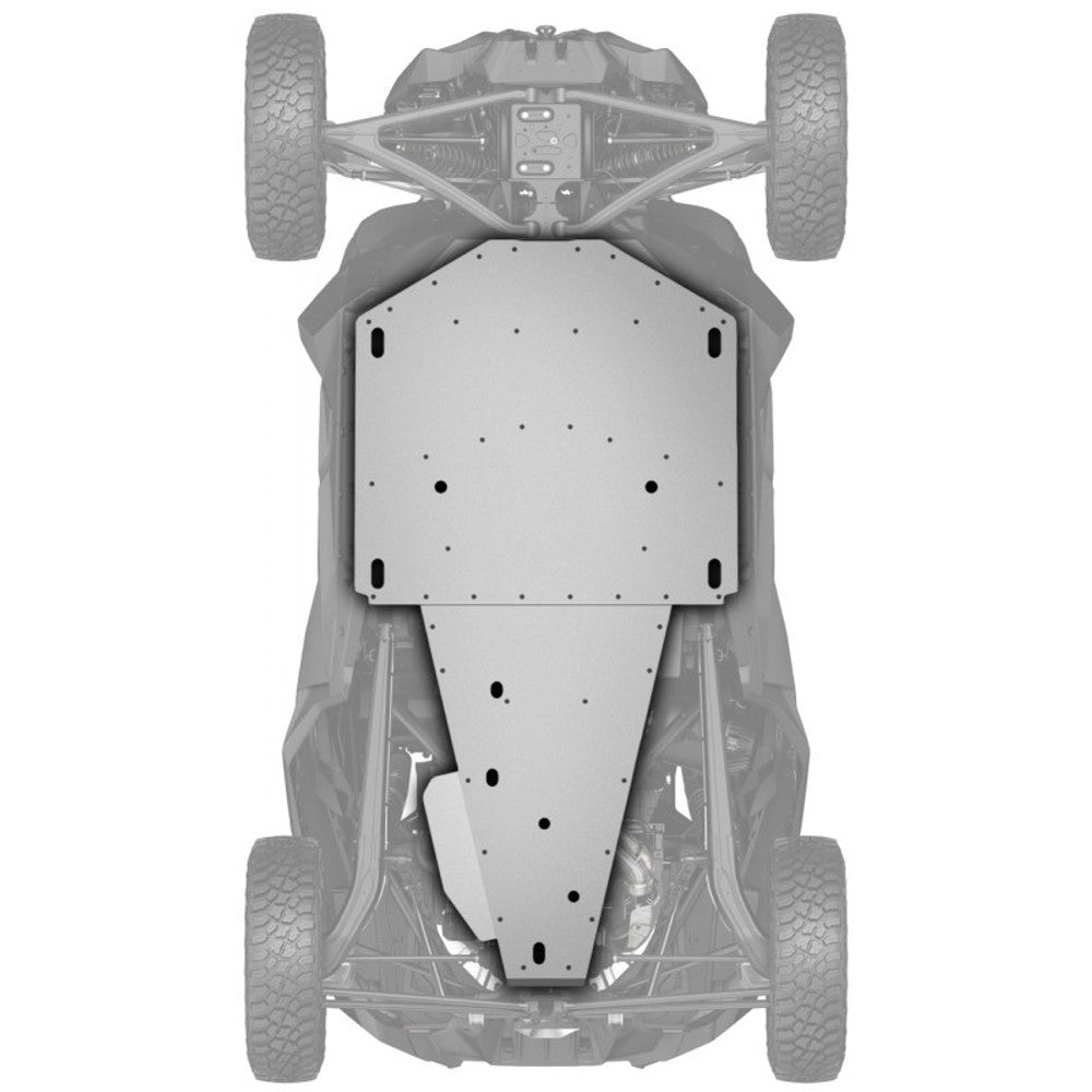 Scut complet Can-Am Maverick R 2024+ din aluminiu 5754-T5 4 mm