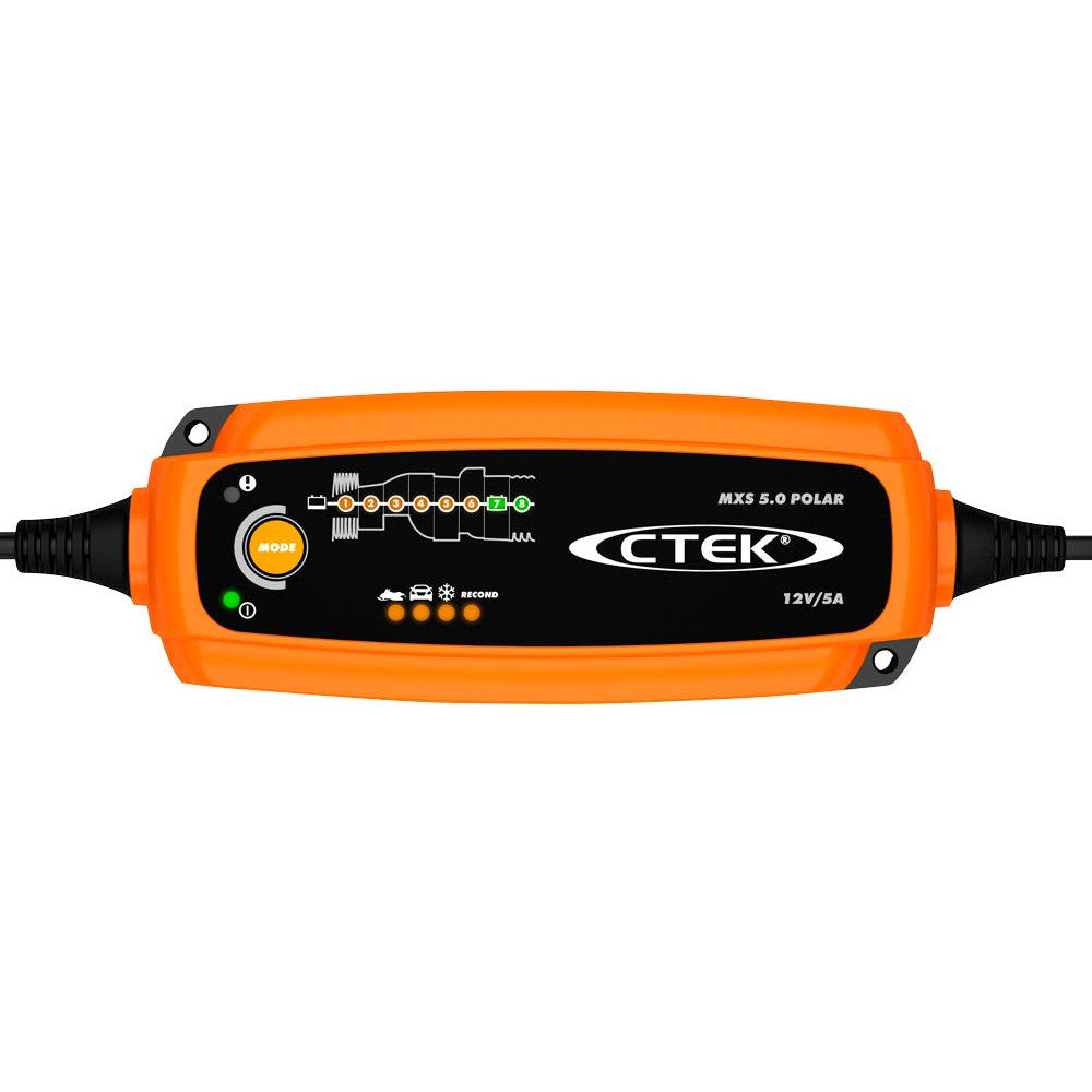 Încărcător baterie CTEK MXS 5.0 Polar, 12V 5A, pentru frig până la -30 °C